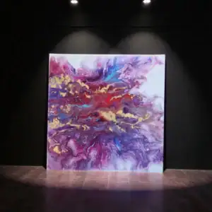 Akrilna unikatna slika 25x25 cm