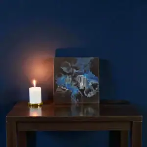 unikatna akrilna slika tišina globin