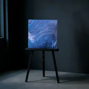 Unikatna akrilna slika: Valovi miru