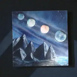 unikatna spray paint slika