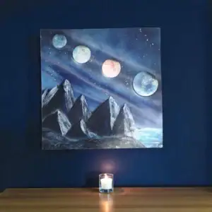 unikatna spray paint slika